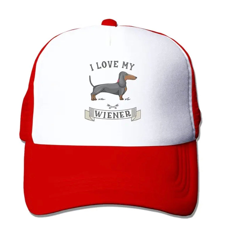 Love My Wiener Trucker Cap