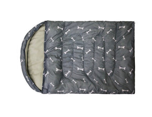 Ultra Deluxe Little Camper Sleeping Bag - Gray