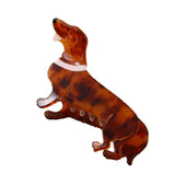 Dachshund Hair Clip (Claw Style)