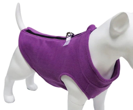 Zip Up Fleece Harness Jacket (Final Sale)