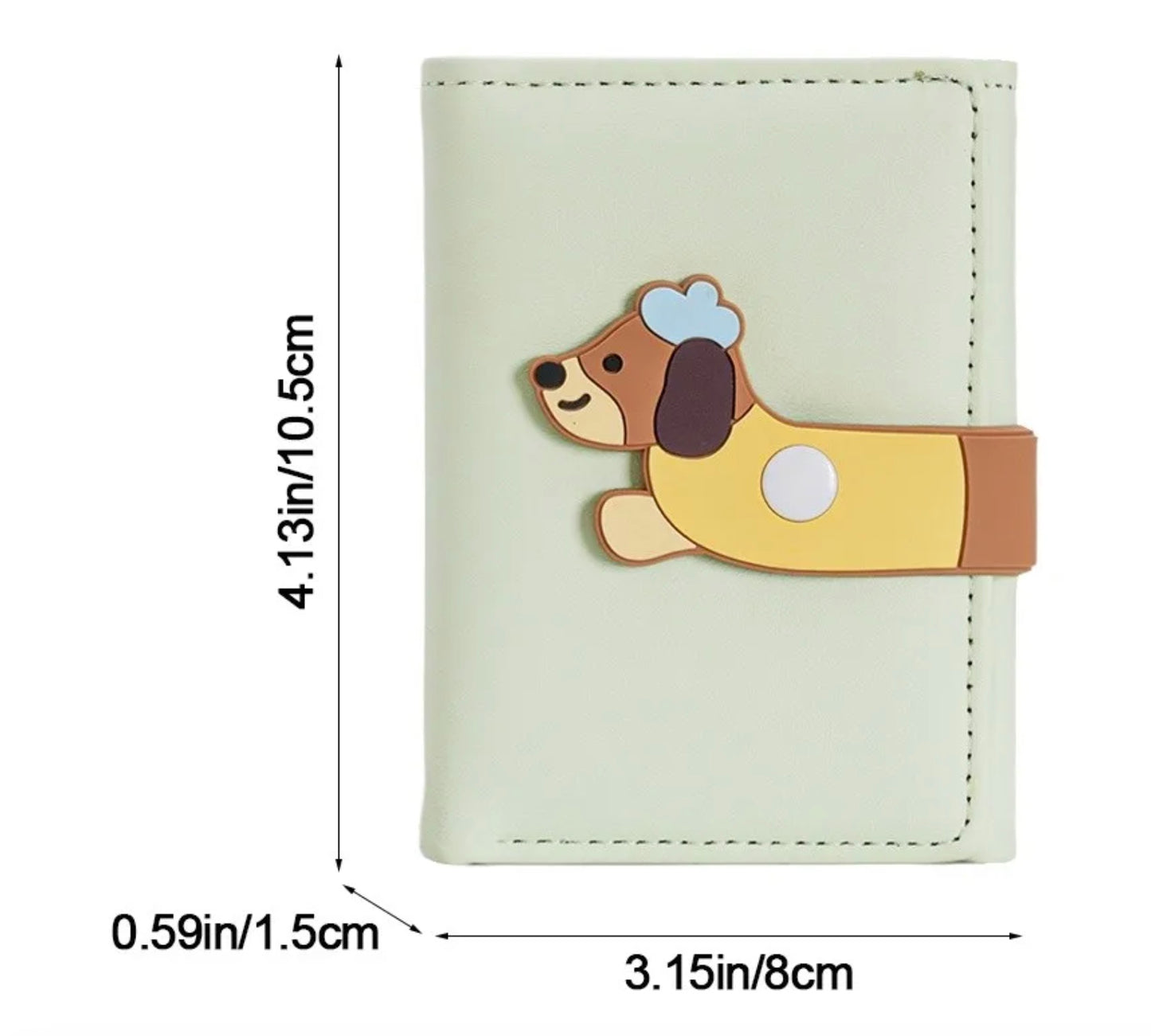 Dachshund Tri-Fold Wallet
