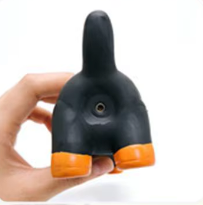 Black & Tan Squeaky Weenie Dog Toy
