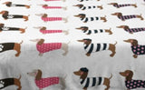 Lightweight All Dressed Up Weenie Blanket
