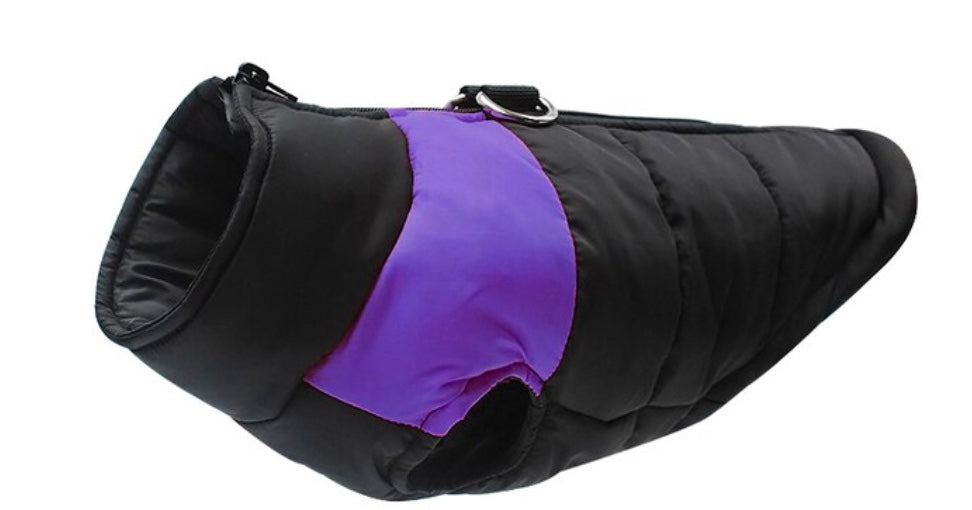 Basic Waterproof Colorblock Jacket (Final Sale)