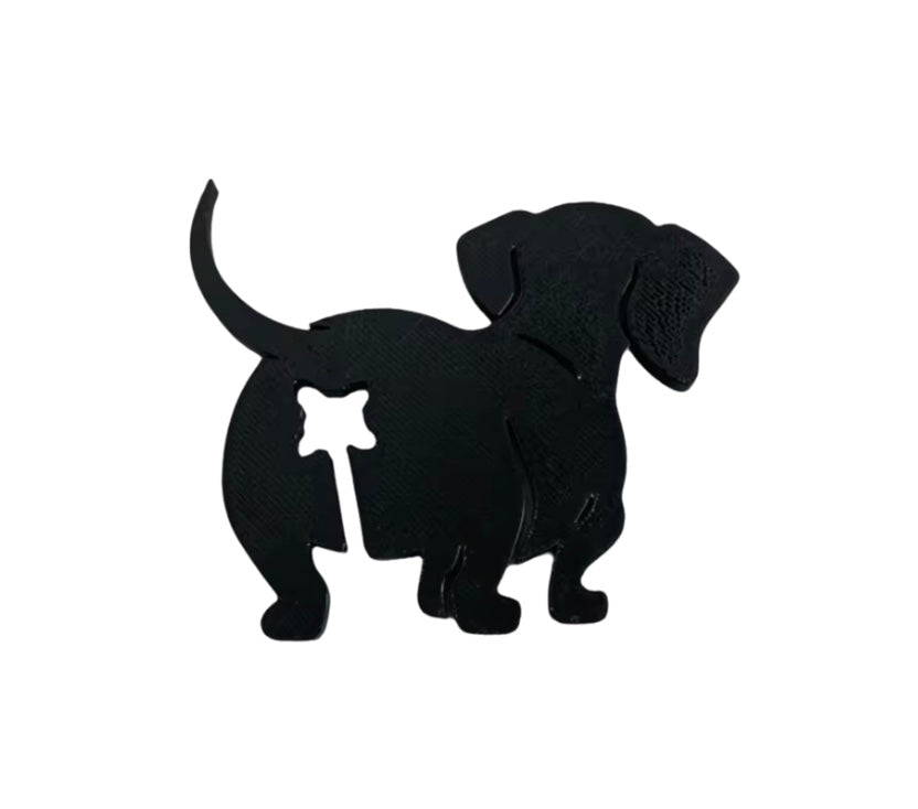 Dachshund Bread Bag Tie