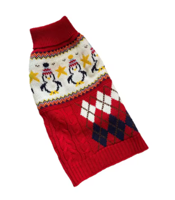 Percy Penguin Fair Isle Sweater