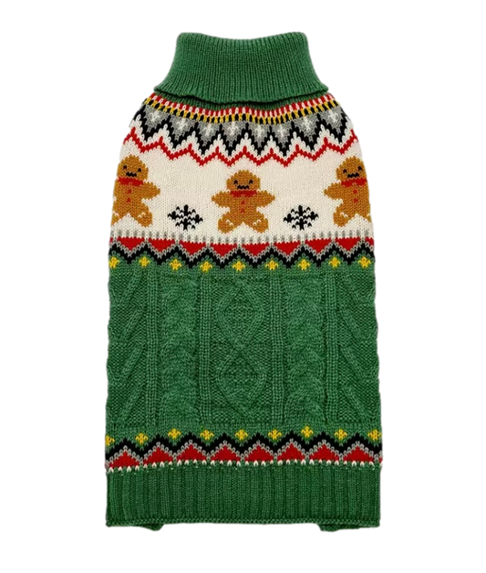 Gingerbread Fair Isle Sweater