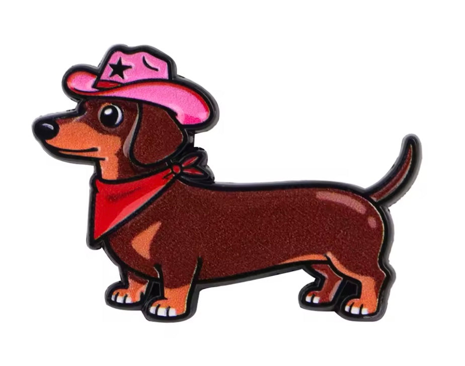 Dachshund Enamel Pins
