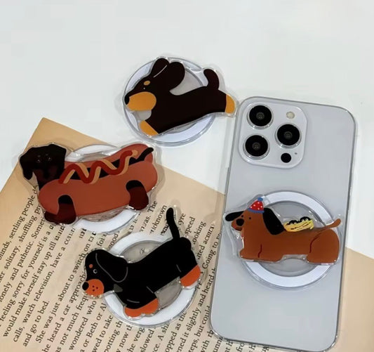 Dachshund Mobile Phone Stand & Grip