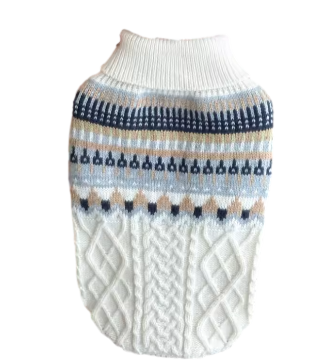 Premium Cable Knit Dachshund Sweater