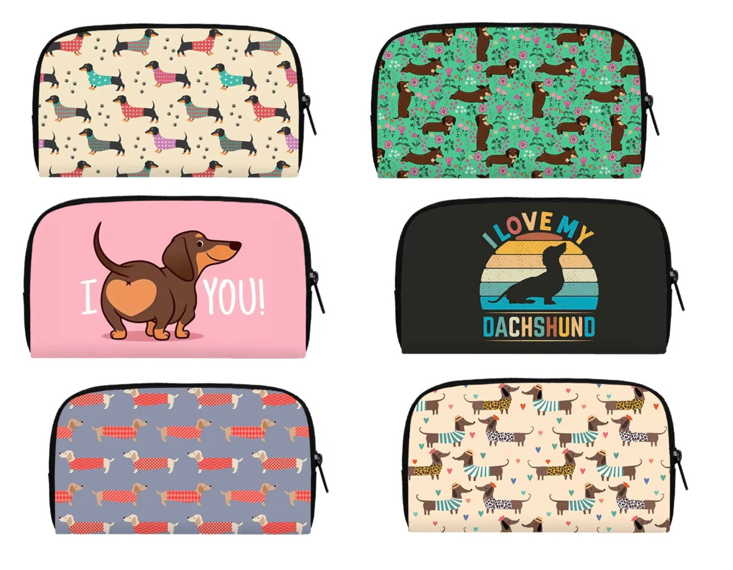 Dachshund Organizer Wallet
