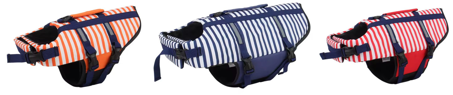 Nautical Stripes Life Jacket / Life Vest