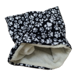 Black Paw Print Weenie Warmer