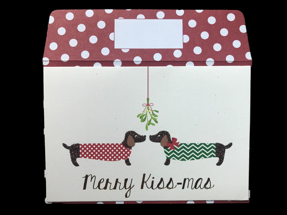Merry Kiss-mas Christmas Card
