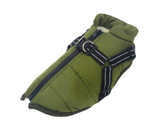 Water Resistant Harness Jacket - Red