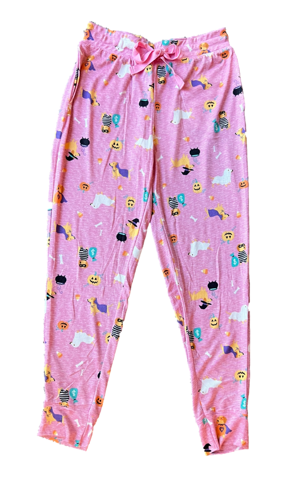 Pink Halloween Lounge Pants