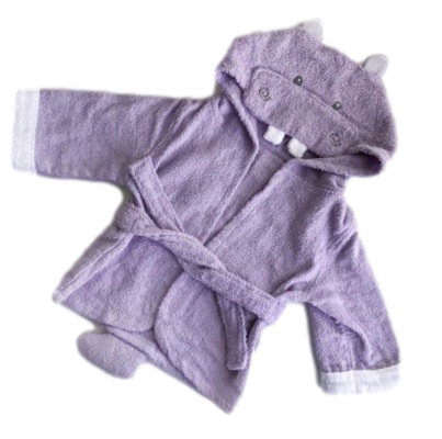 Hooded Bath Towel Robe
