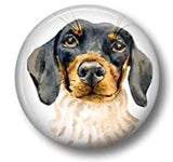 1.75" Round Dachshund Magnets