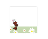 Easter Bunny Post-It Notes