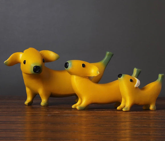 Banana Family Kitchen Art