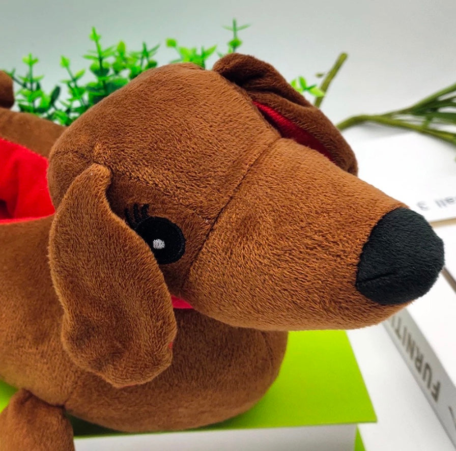 Dachshund novelty slippers 2025