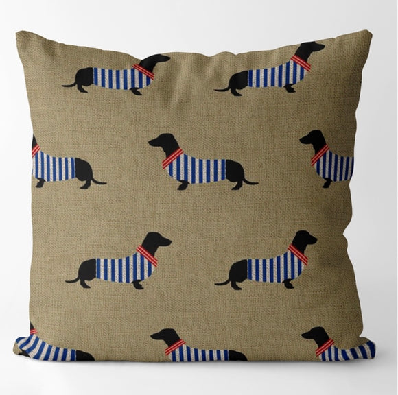 Blue Sweaters Throw Pillow Cover (Cover Only)