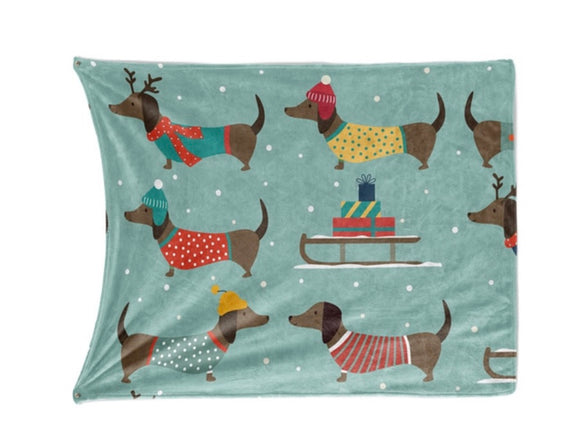 Lightweight Winter Fun Weenie Blanket
