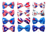 Patriotic Bow Tie Collar Attachment