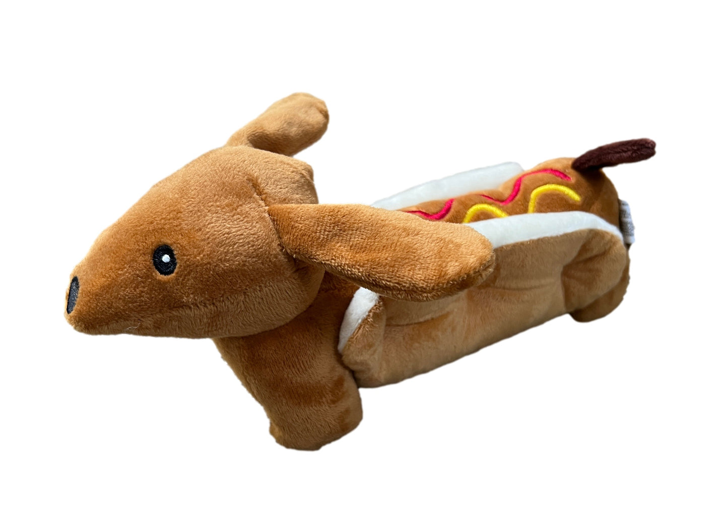 Hot Dog Dachshund Squeaky Dog Toy