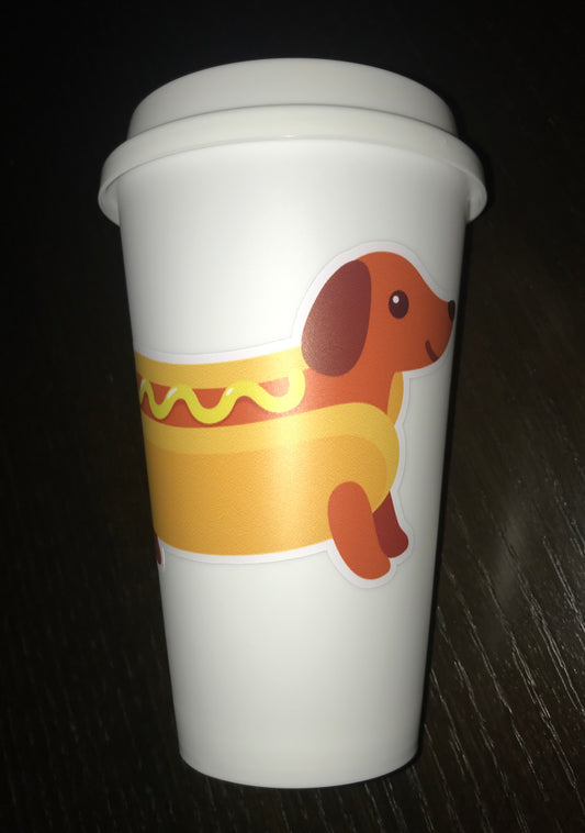 HotDog! Reusable Coffee Cup