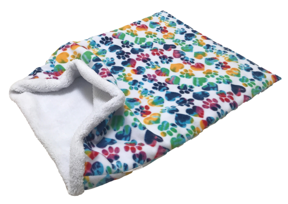 *Limited Edition* Tie Dye Hearts & Paws Weenie Warmer