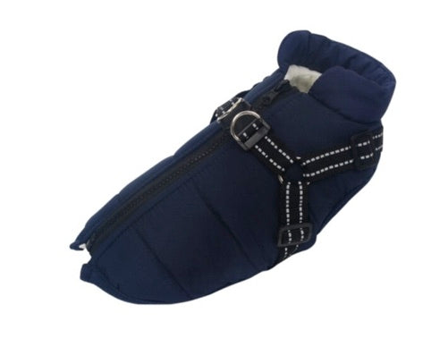 Water Resistant Harness Jacket - Red