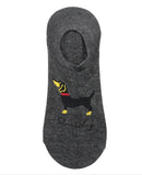 Dachshund No-Show Socks