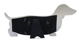 Silver Dachshund Shaped Picture Frame