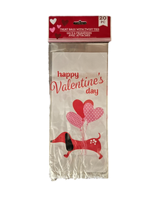 Valentine's Day Dachshund Treat Bags