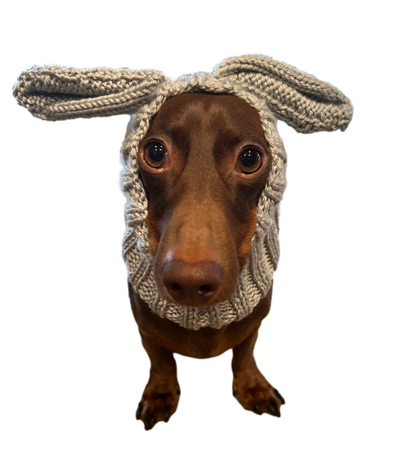 Animal Snoodles - Gray Bunny