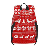 Love Joy Peace Wiener Dogs Backpack