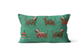 Lightweight Christmas Plaid Weenie Blanket