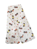 Ultra Plush Fall Leaves Dachshund Throw Blanket (Pre-Order for shipment 10/2)