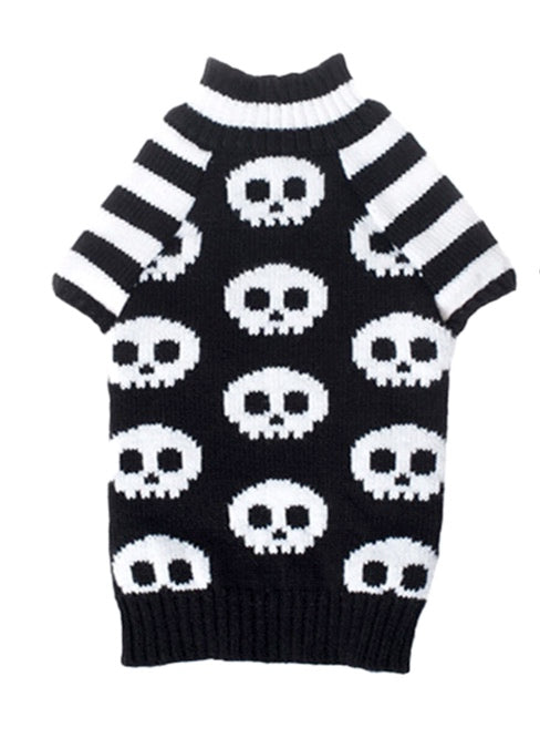 Black Skulls Sweater