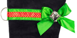 Dachshund Shaped Christmas Stocking - Black & Tan