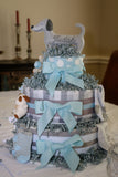 Custom Dachshund Diaper Cake Topper / Gift Topper