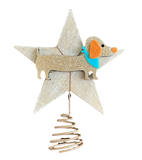 Dachshund Star Mini Tree Topper