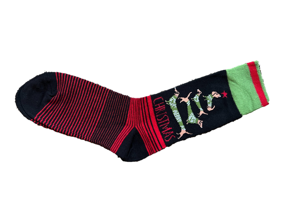 Men's Dachshund Merry Christmas Socks