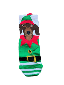Dachshund Elf Short Socks