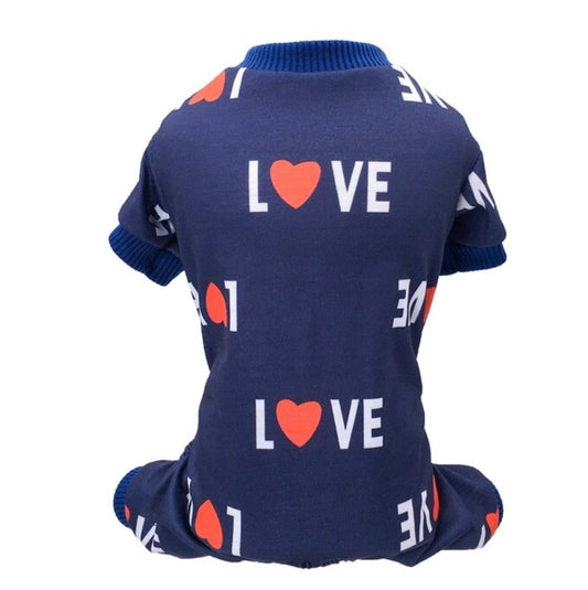 Navy L❤️VE Jams (Final Sale)