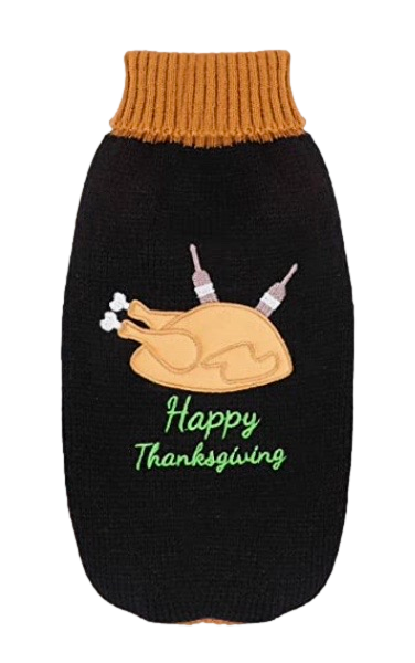 Thanksgiving Turkey Dog Sweater (Final Sale)
