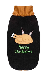 Thanksgiving Turkey Dog Sweater