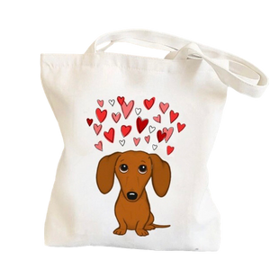 Lovefest (Smooth Coat) Canvas Shopper Tote Bag