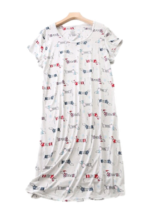 Dachshund Summer Nightgown